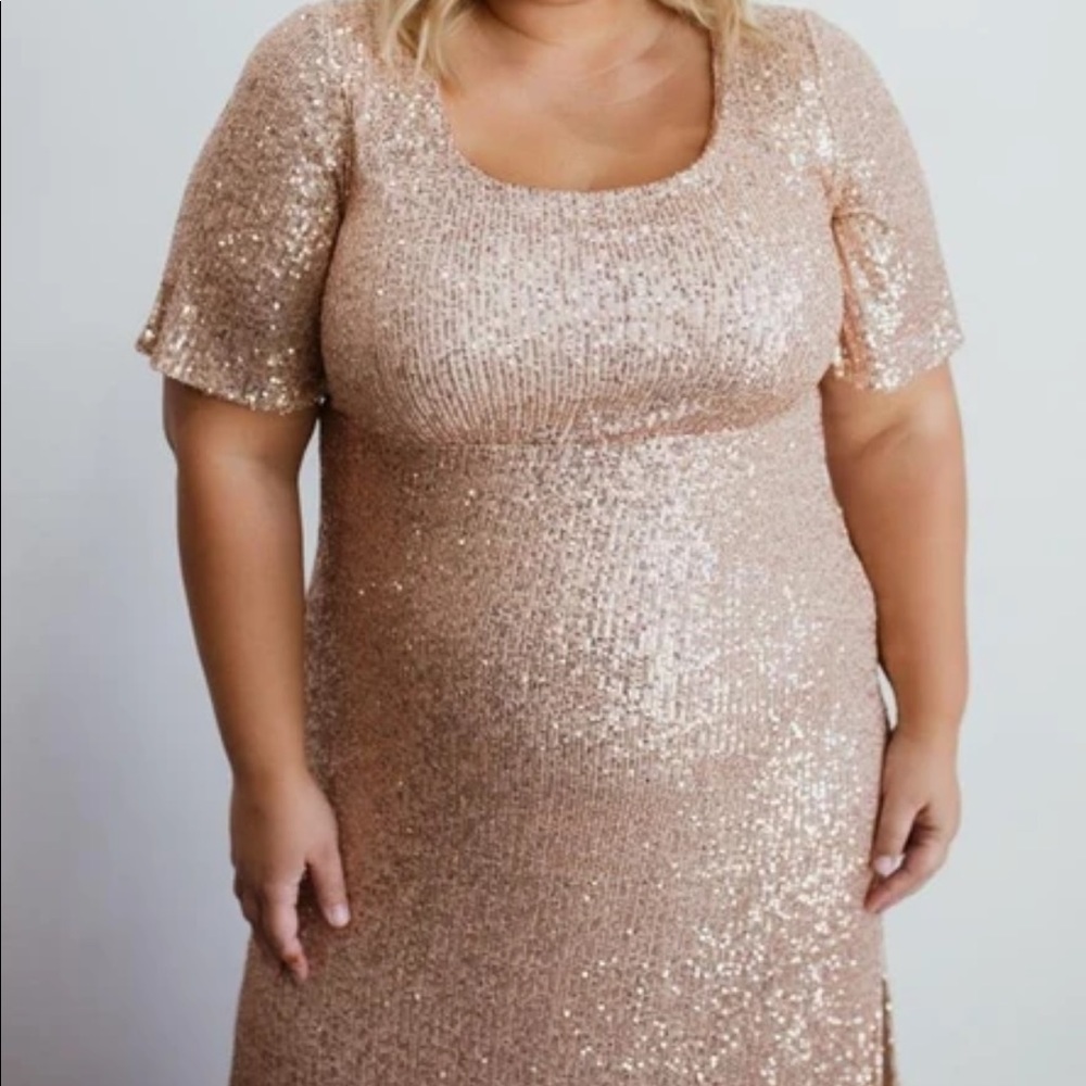 Like new Baltic Born dress. Only worn couple hours for my rehearsal dinner - Picture 3 of 5